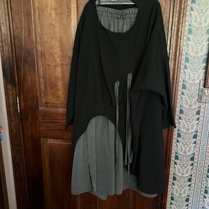 Pant set with long tunic top